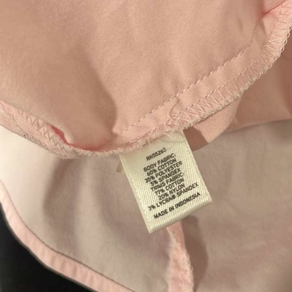 Express Light Pink Button Down Blouse - image 4